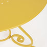 Τραπέζι Etienne Κίτρινο-Ώχρα 70x70 εκ. 0802862